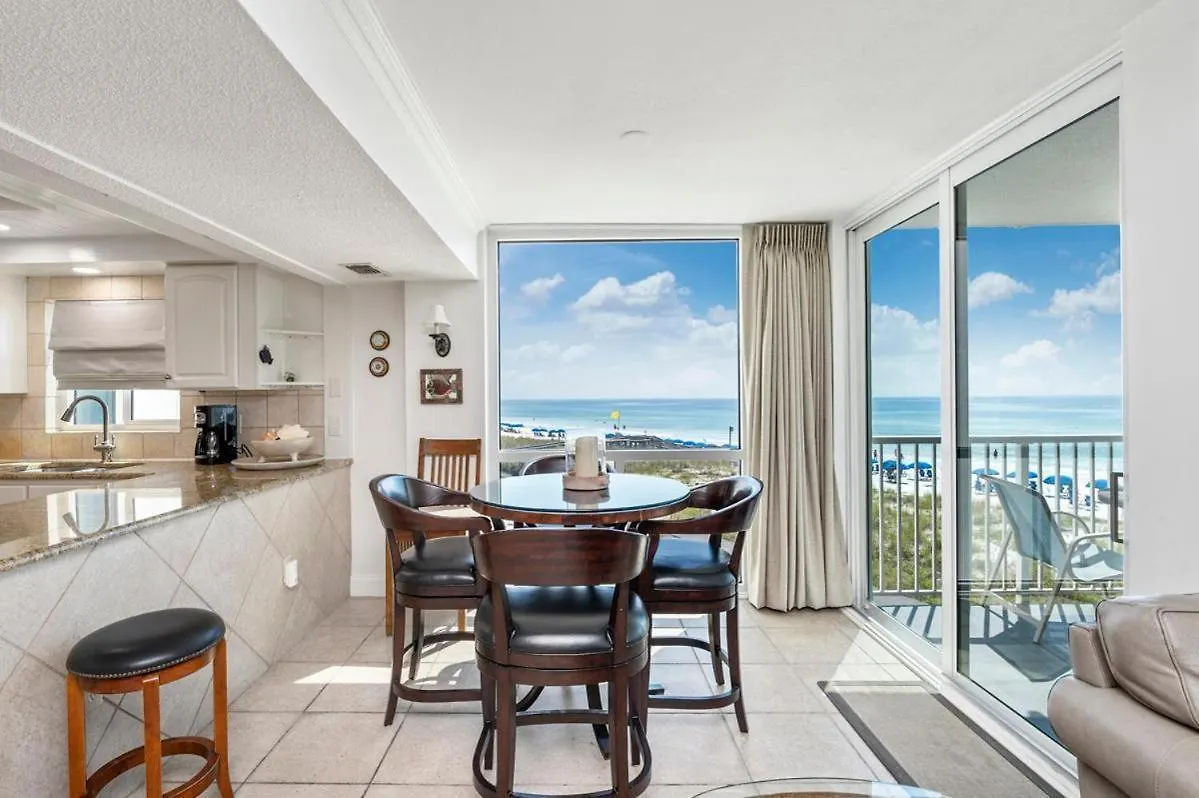 2036 - Shoreline Towers Beachfront Condo Free Beach Setup Destin Holiday home